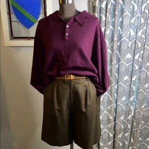 Woods & Gray 100% cashmere collared men’s sweater